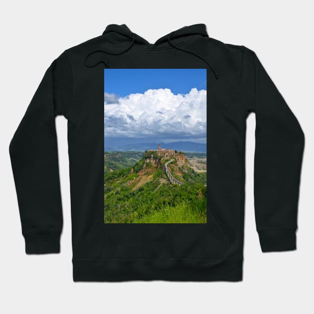 Civita di Bagnoregio Hoodie by LaurenGalanty